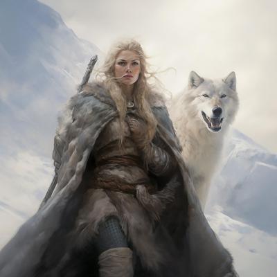 Paganista norse goddess winter skadi 07